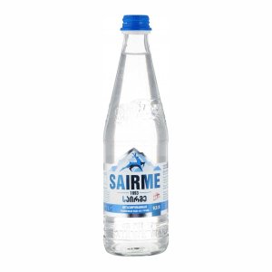 Вода Саирме родниковая минеральная питьевая негазированная ст/б 0,5л