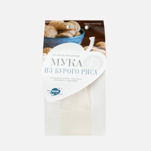 Мука Образ жизни рисовая цельносмолотая 500г