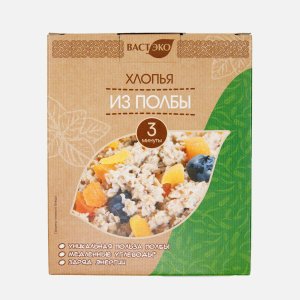 Хлопья Вастэко из Полбы пл/уп 400г