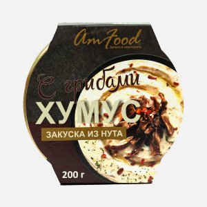 Хумус Тайны востока с грибами ст/б 200г