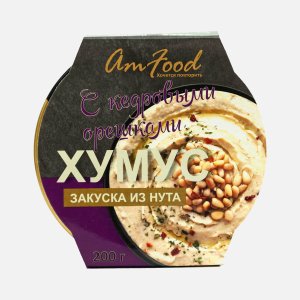 Хумус Тайны востока с кедровыми орехами ст/б 200г