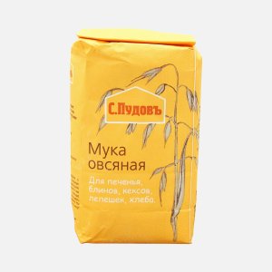 Мука Пудофф овсяная 400г 