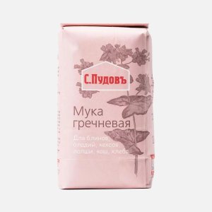 Мука С.Пудовъ гречневая 500г 