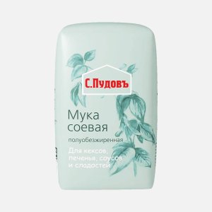 Мука Пудофф соевая 400г 