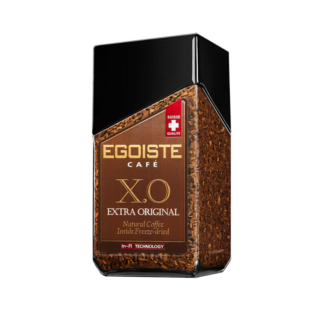 Кофе Эгоист Экстра Ориджинал молотый в растворимом ст/б 100г Кофе Эгоист Экстра Ориджинал молотый в растворимом ст/б 100г