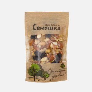 Смесь Семушка жареных орехов с цукатами 150г