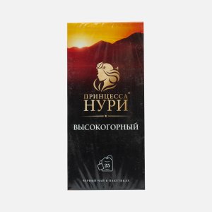 Чай Принцесса Нури Высокогорный черный с/я б/к 25пак*2г