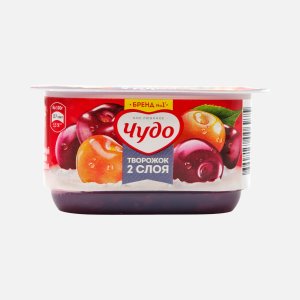 Творожок Чудо Вишня/Черешня 4% пл/ван 100г