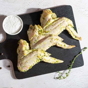 Крылышки куриные в чесночном маринаде п/ф вес