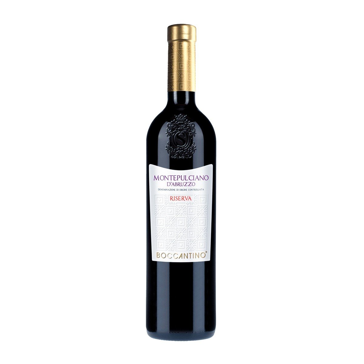 Вино Боккантино Монтепульчано д'Абруццо Ризерва ДОК красное сухое 13% 0,75л