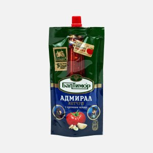 Кетчуп Балтимор Адмирал дой/пак 260г