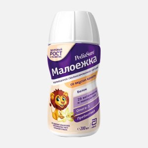 Продукт ПедиаШур Малоежка со вкусом ванили от 1года 200мл