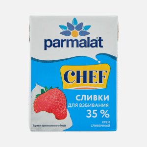 Продукт сливочный Пармалат Сливки д/взбивания ультрапастеризованный 35% т/п 200г