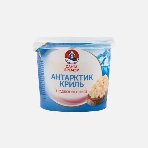 Паста Санта Бремор из морепродуктов Антарктик-криль подкопченный 150г