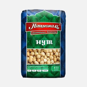 Нут Националь продовольственный пл/пак 450г