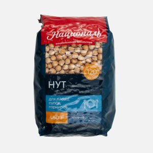 Нут Националь продовольственный пл/пак 450г