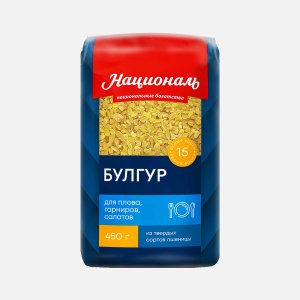 Булгур Националь пшеничный пл/пак 450г