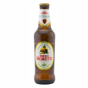 Пиво Бирра Моретти светлое фильтрованное пастеризованное 4.6% ст/б 0,33л