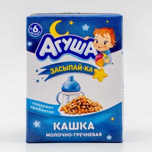 Каша Агуша Засыпай-ка молочно-гречневая с 6мес т/п 200мл