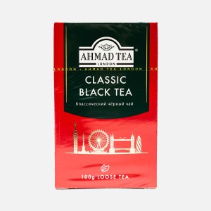 Чай Ахмад Классический черный листовой к/к 100г