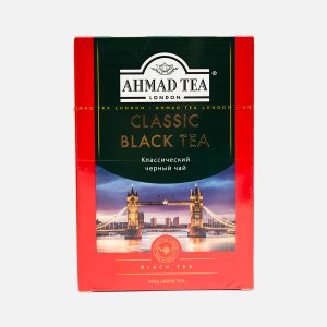 Чай Ахмад Классический черный листовой к/к 200г
