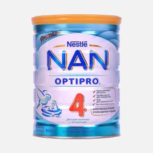 Напиток Нестле Нан Оптипро 4 Детское молочко с 18мес ж/б 800г