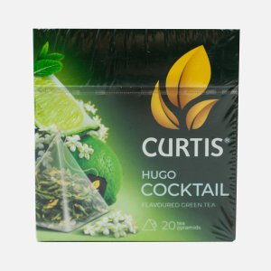 Чай Кертис Хуго Коктейль зеленый пир 20*1,8г 36г