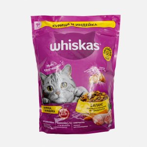 Корм Вискас Вкусные подушечки с паштетом Курица/Индейка 800г