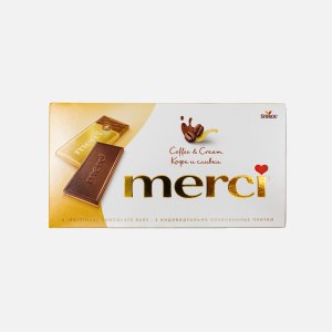 Шоколад Мерси кофейный 100г