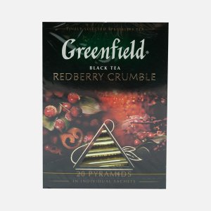Чай Гринфилд Рэдберри Крамбл 20пак*1,8г