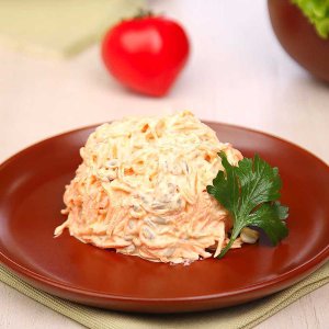 Салат Пикантный из моркови с семе с семенами подсолнечника вес