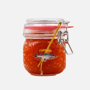 Икра Золото Сахалина лососевая ст/б 320г