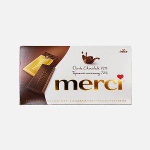 Шоколад Мерси горький 72% 100г