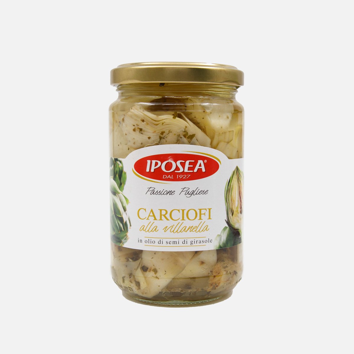 Артишоки Ипосеа Виланелла резаные ст/б 290г Артишоки Ипосеа Виланелла резаные ст/б 290г