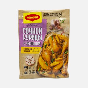 Смесь Магги На второе для запекания Сочная курица с чесноком 38г