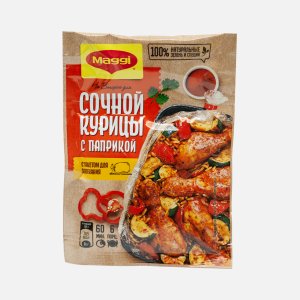 Смесь Магги На второе для запекания Сочная курица с паприкой 34г