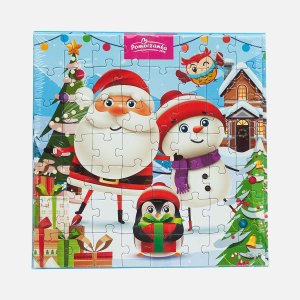 Конфеты Поморжанка Рождественский пазл 120г