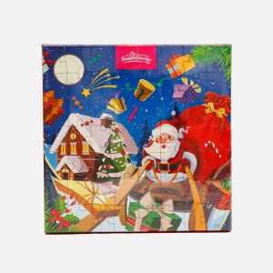 Конфеты Поморжанка Рождественский пазл 120г