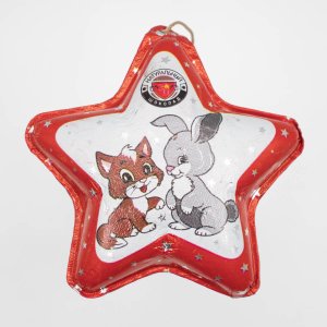 Фигурка шоколадная Золотое Правило Звездочка с символом года 40г