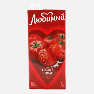 Нектар Любимый Спелый томат с солью т/п 0,95л