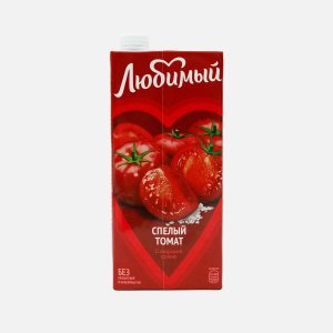 Нектар Любимый Спелый томат с солью т/п 0,95л