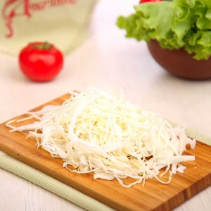 Капуста белокочанная очищенная нарезанная п/ф вес