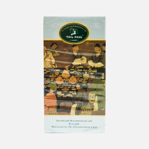 Чай Тянь Жень Высший зеленый с жасмином 25пак*2г