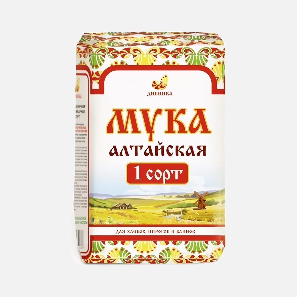 Мука Дивинка 1сорт бум/пак 2кг Мука Дивинка 1сорт бум/пак 2кг