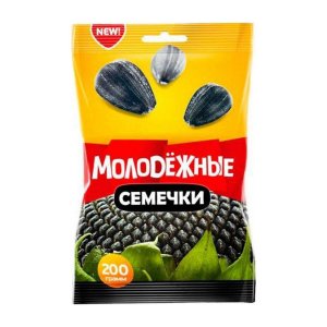 Семечки Молодежные пл/уп 200г