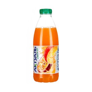 Напиток Актуаль сывороточный с сок персик/марак пл/бут 930г