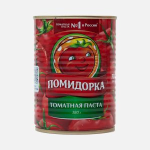 Томатная паста Помидорка 25-28% ж/б 380г