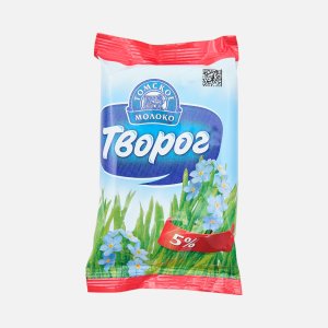 Творог Томское молоко 5% пл/уп 180г