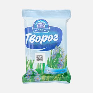 Творог Томское молоко обезжиренный пл/уп 180г