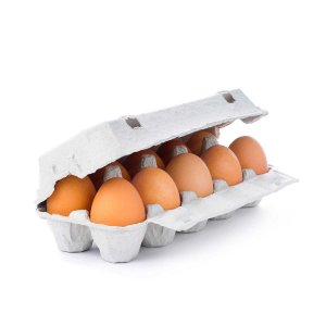 Яйцо куриное Фермерское пищевое С-1 10шт